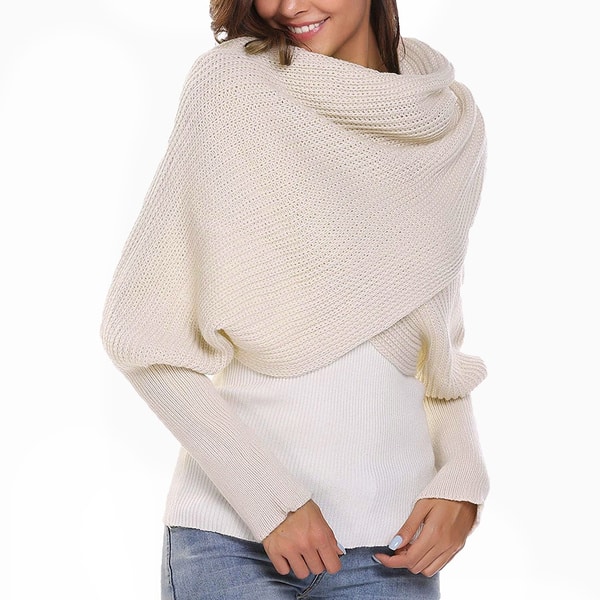 CozyWrap™ – Το κασκόλ 2-σε-1 που μετατρέπεται σε πουλόβερ