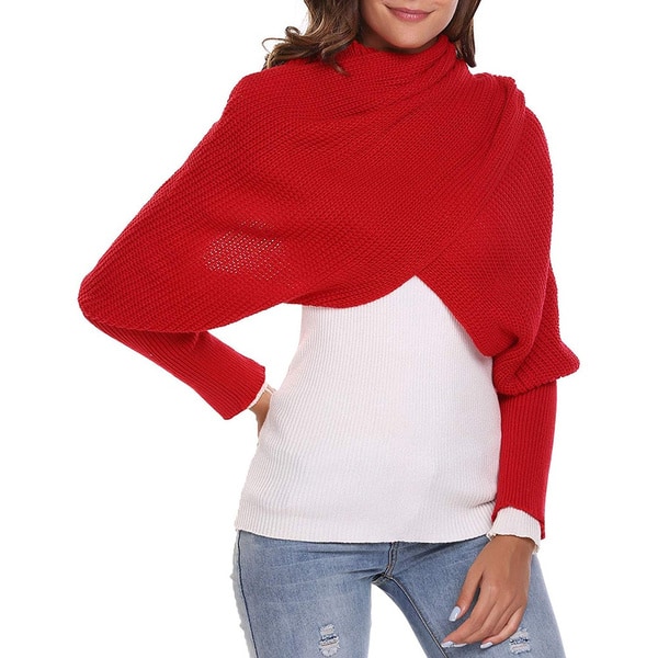 CozyWrap™ – Το κασκόλ 2-σε-1 που μετατρέπεται σε πουλόβερ