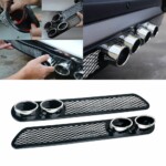 DRIVA TUNE® Αυτοκόλλητο σωλήνα εξάτμισης σπορ αυτοκινήτου