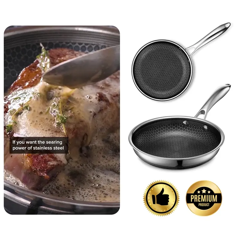 WokMaster™ - Υβριδικό Αντικολλητικό Τηγάνι