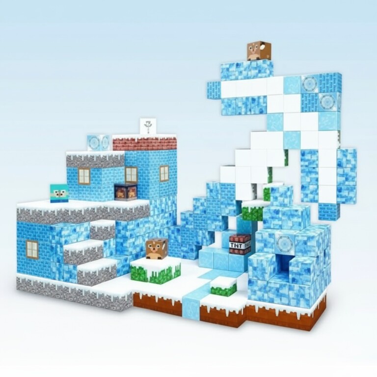 BuildEase™ - Μαγνητικά Μπλοκ για Κατασκευή