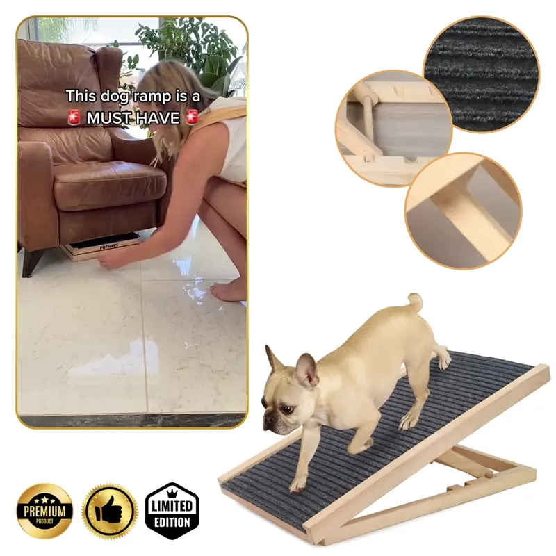 PetEase™ - Ρυθμιζόμενη Ράμπα για Ζώα