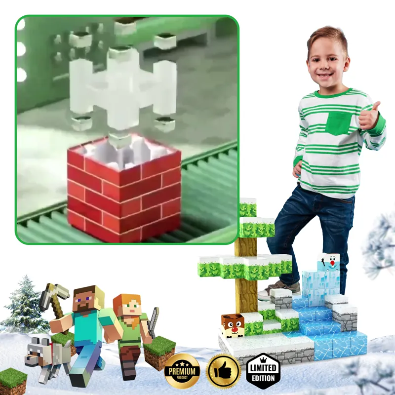 BuildEase™ - Μαγνητικά Μπλοκ για Κατασκευή